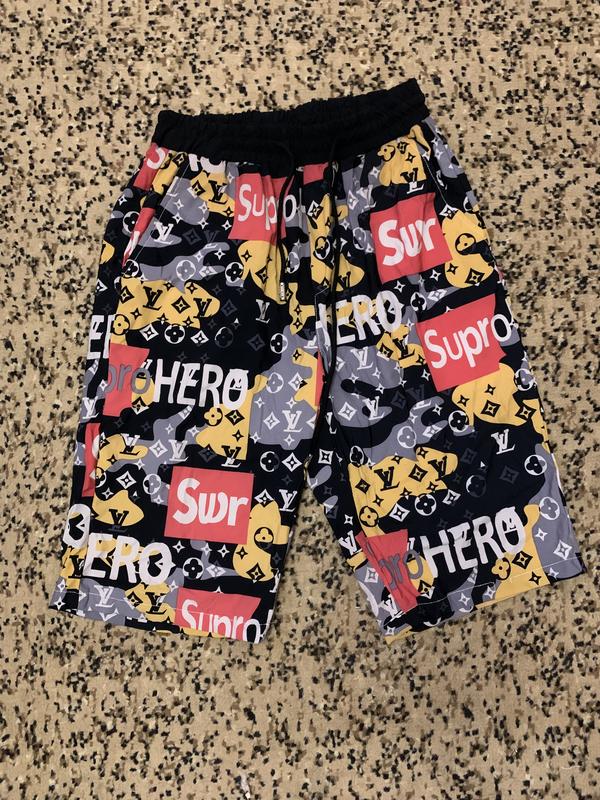 Louis vuitton supreme shorts on sale