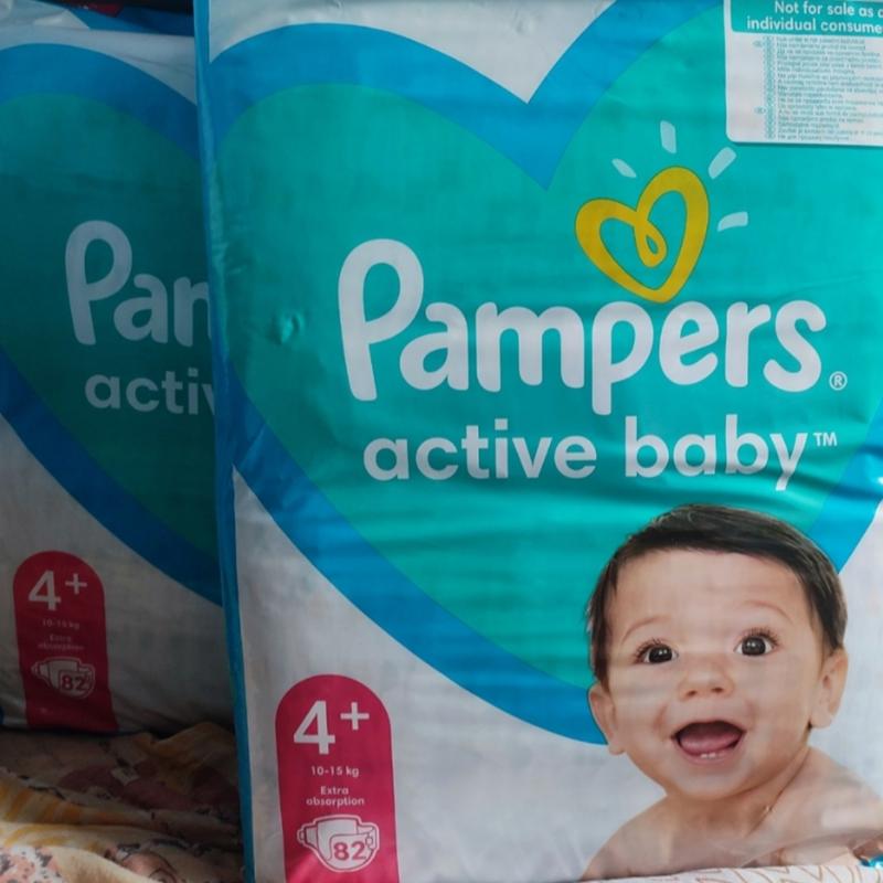 Памперси 4+ фірми "pampers"active baby — ціна 750 грн у каталозі ...