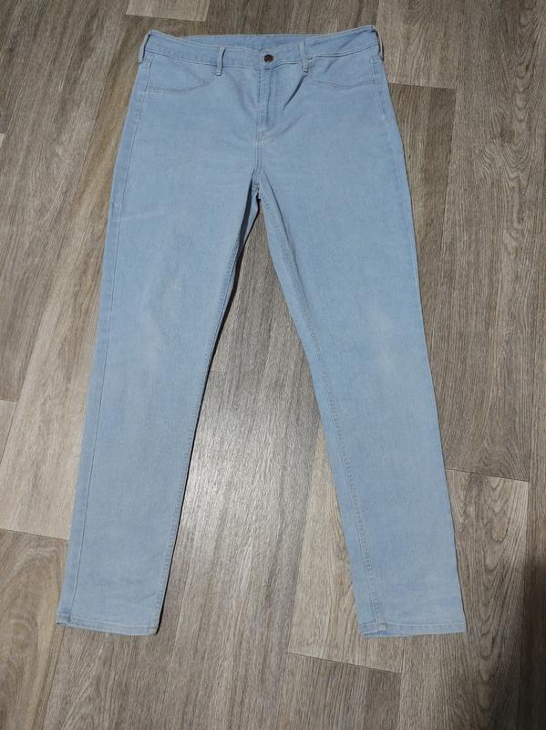 Мужские джинсы / h&m / светло синие голубые джинсы / брюки / мужская ...