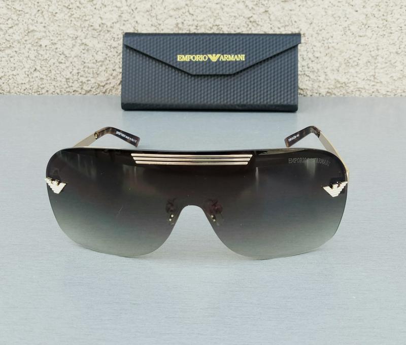 Emporio armani очки маска мужские солнцезащитные коричневые с градиентом —  цена 750 грн в каталоге Очки ✓ Купить мужские вещи по доступной цене на  Шафе | Украина #44372139