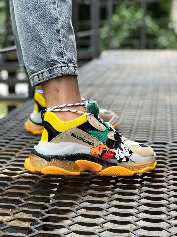 Balenciaga mickey cheap mouse shoes