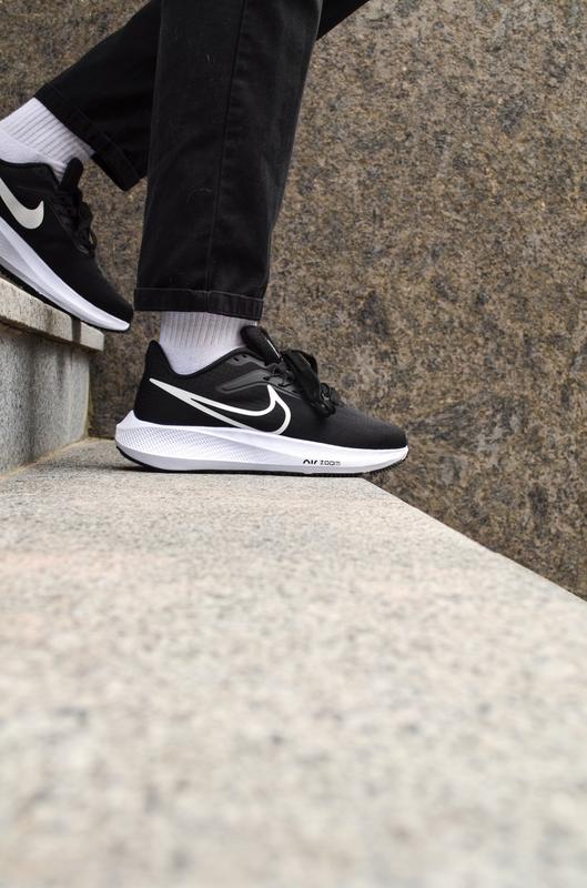 Чоловічі кросівки nike air zoom pegasus 40 black white найк аїр зум ...