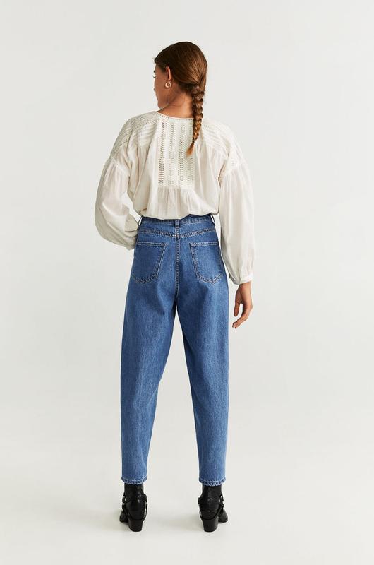 mango slim baggy