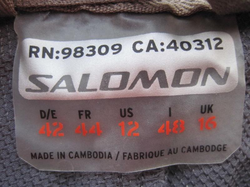 Salomon Rn 98309 Ca 40312 | worklinestore.com