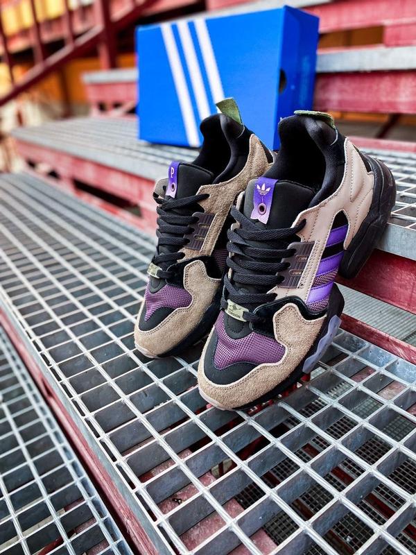 Packer x adidas zx torsion 'mega violet' цена sale