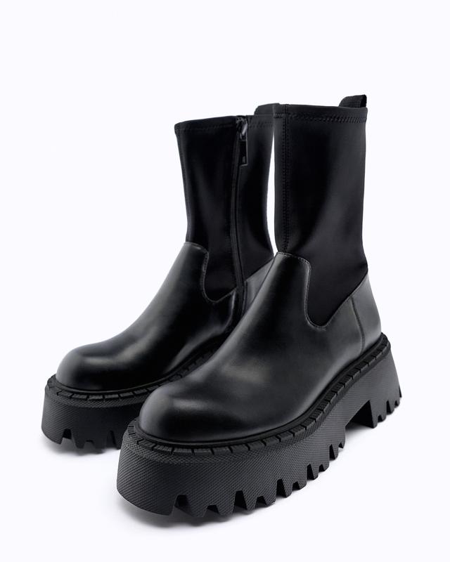 Ботинки zara 37р/сапоги/чоботи/челси/челсі зара — ціна 500 грн у ...