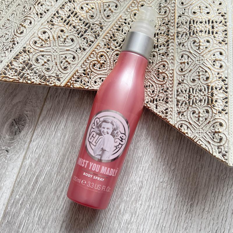 Парфюмований спрей для тіла англійського бренду soap glory mist