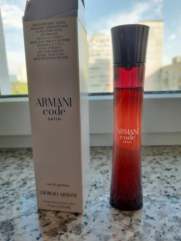 armani code satin tester