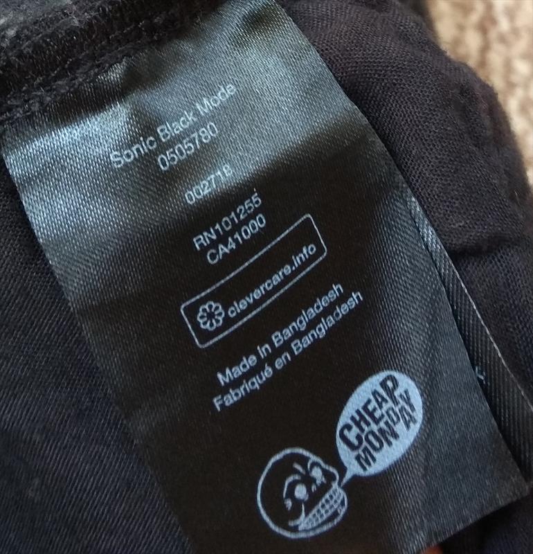Cheap monday sonic black mode джинсы slim fit оригинал (w32 l32) Cheap  Monday, цена - 500 грн, #44885120, купить по доступной цене | Украина - Шафа