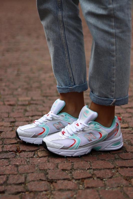 new balance 530 white turquoise