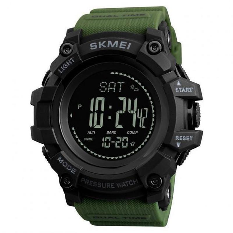 Skmei 1358ag army green smart watch compass 1190 149502641