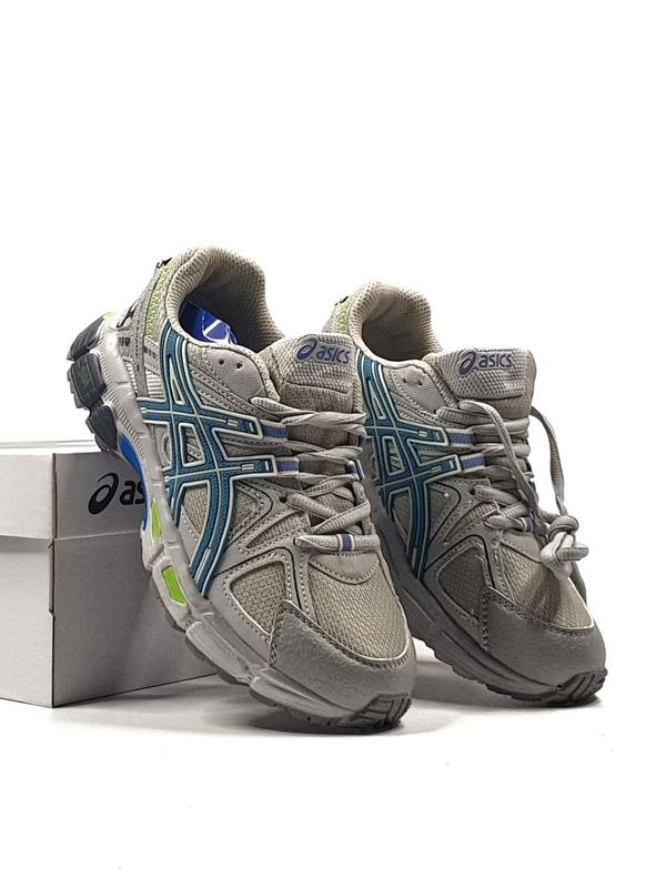 Asics gel 149629783 t791n asics Pannband Fujitrail kahana 8 gray blue 2690