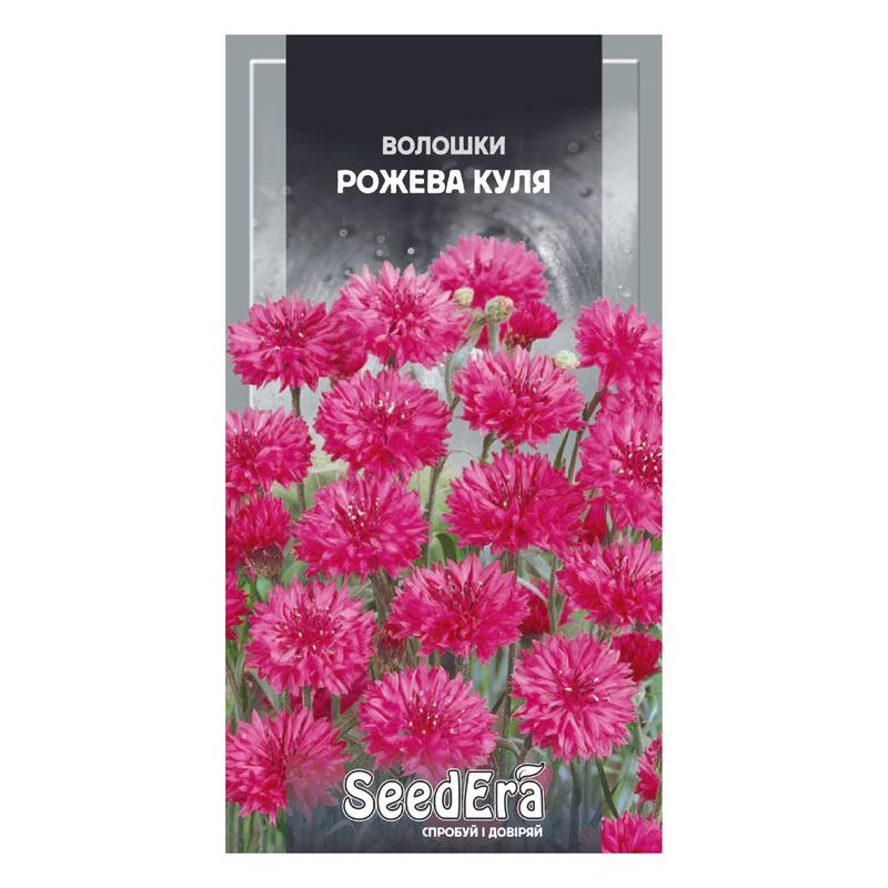 Семена василька полевого розовый шар 0,5 г — цена 6 грн в каталоге ...