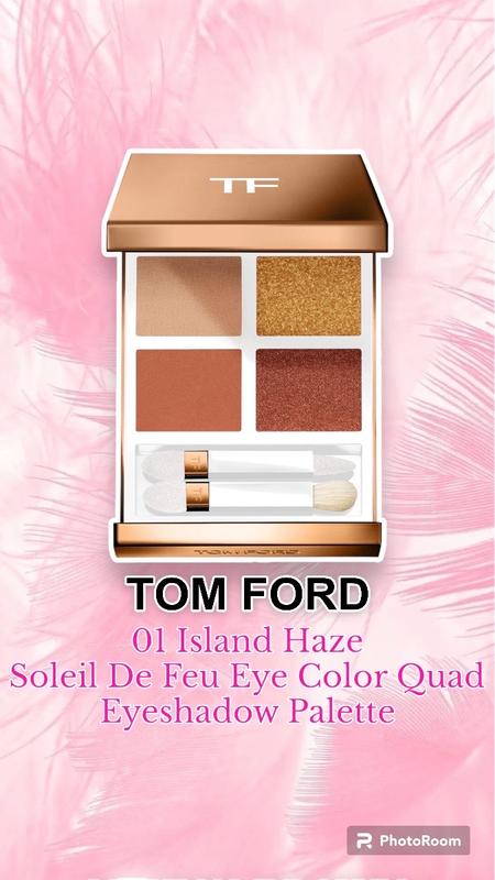 Tom ford - soleil de feu eye color quad eyeshadow palette - island