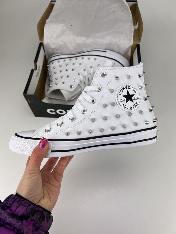 Converse low bianche hotsell