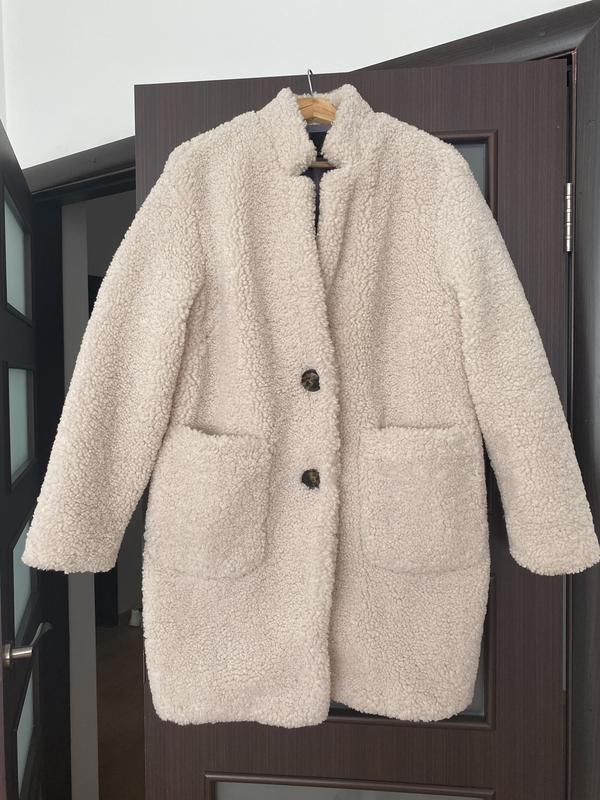 banana republic teddy coat