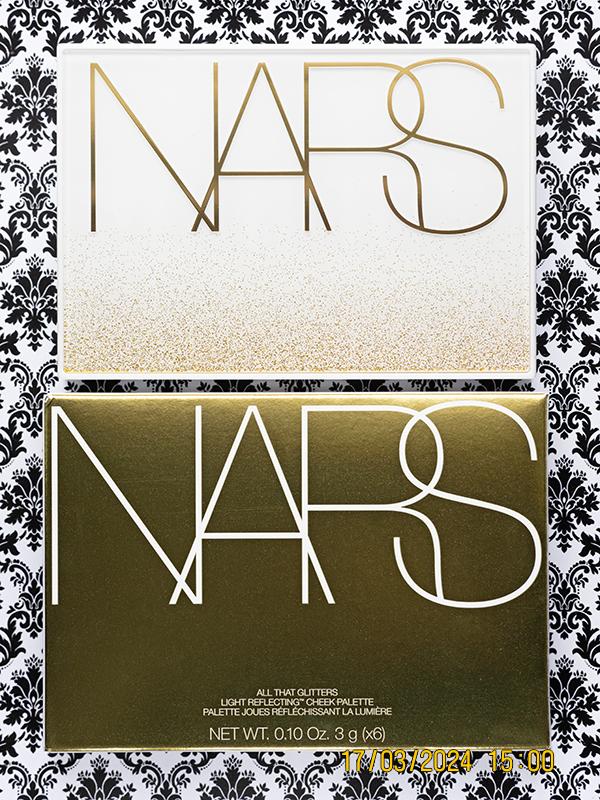 Палетка 18 г nars all that glitters cheek palette light reflecting ...