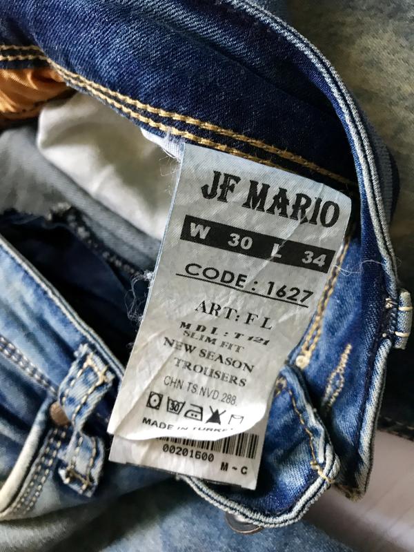 Джинси джинсы jeans jf mario slim fit — ціна 349 грн у каталозі Джинси ✓  Купити чоловічі речі за доступною ціною на Шафі | Україна #45514382