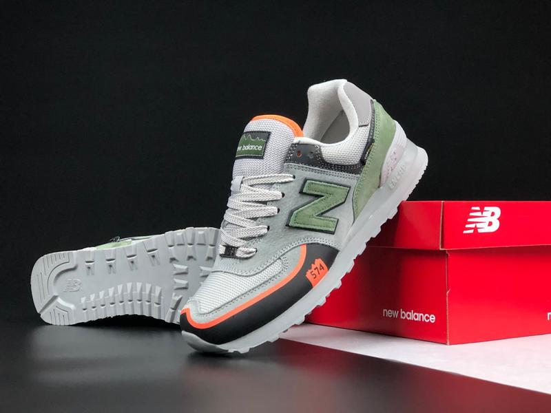 New Balance Homme 500 Classic en Vert Jaune cordura grey orangeals 2060