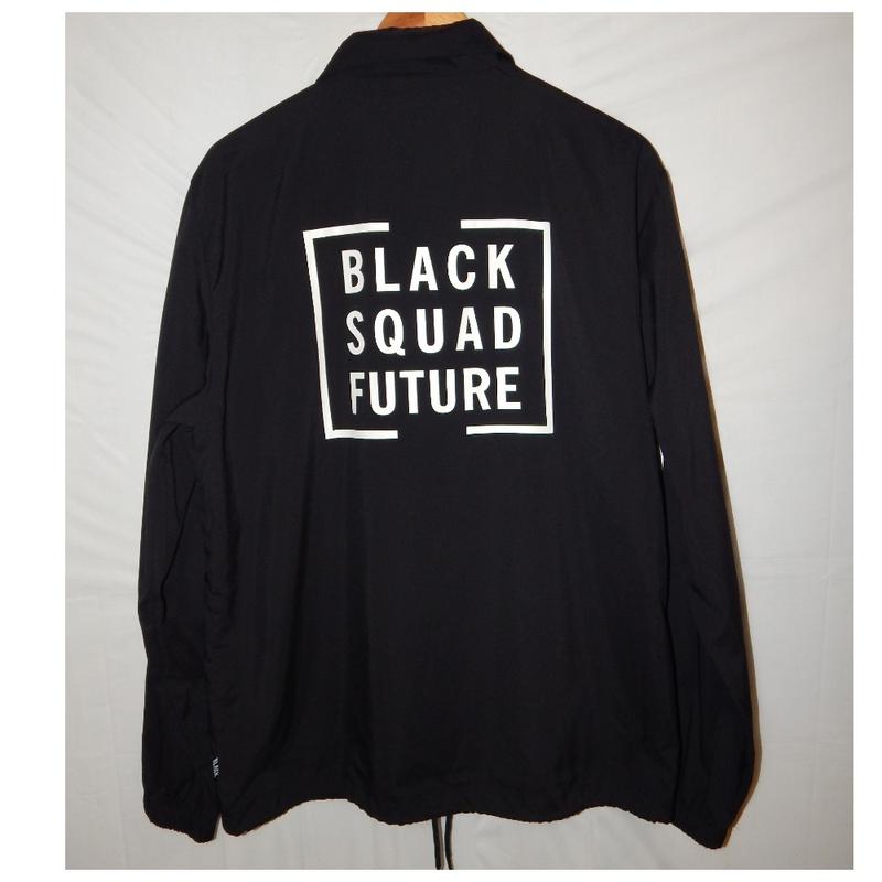 New yorker black squad jacket sale