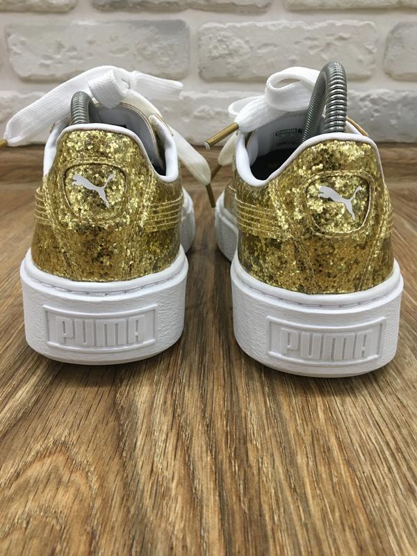 Puma platform cheap glitter