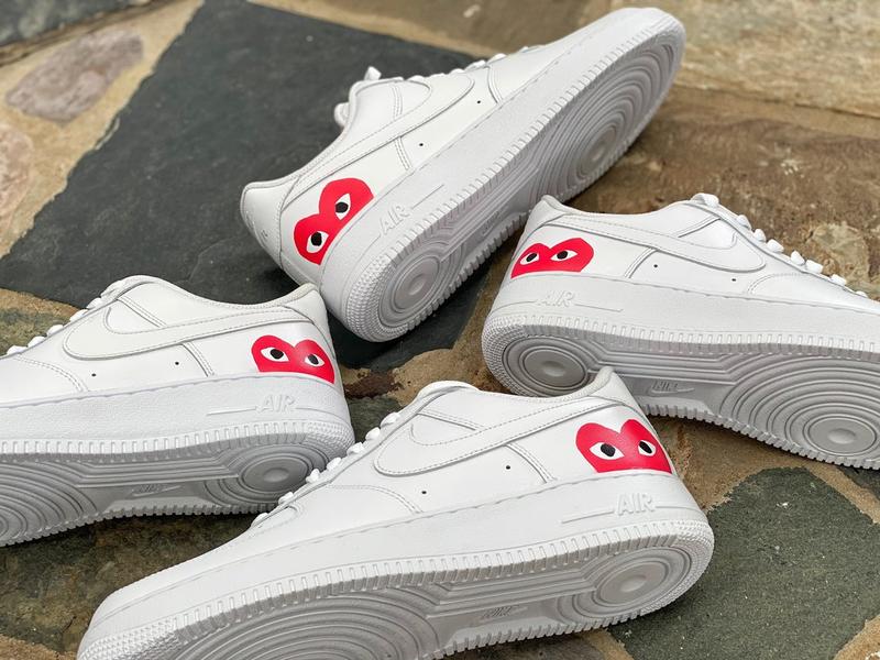 Nike air force cdg play hot sale