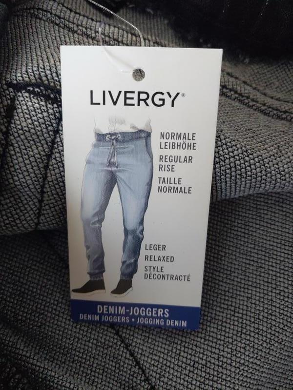 lidl denim joggers