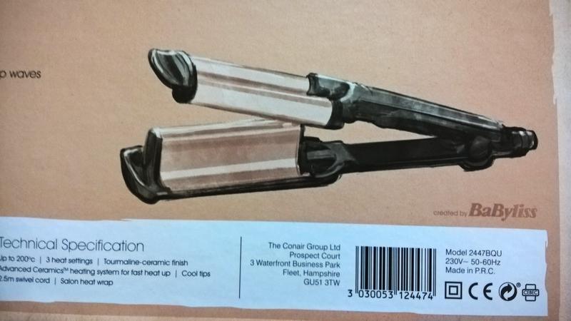 babyliss salon deep waves