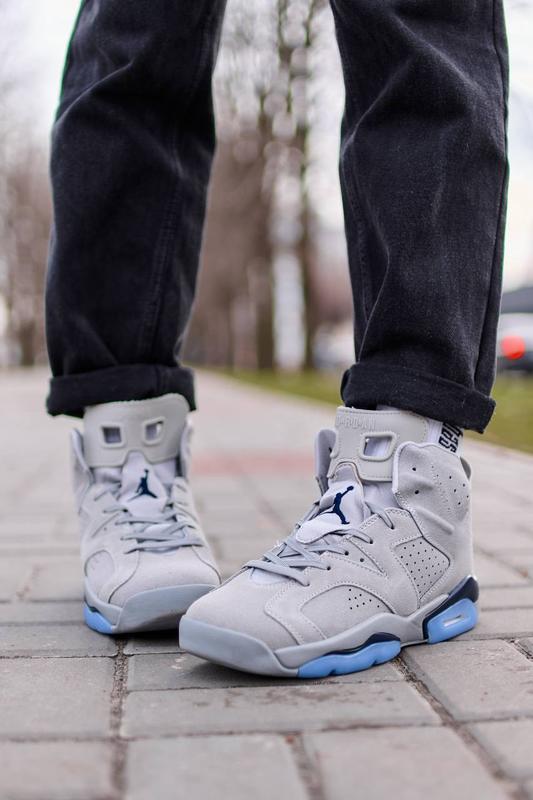 Чоловічі nike air jordan 6 retro georgetown — ціна 1849 грн у