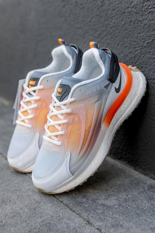 Мужские весенние кроссовки в стиле nike найк разноцветные белые ...