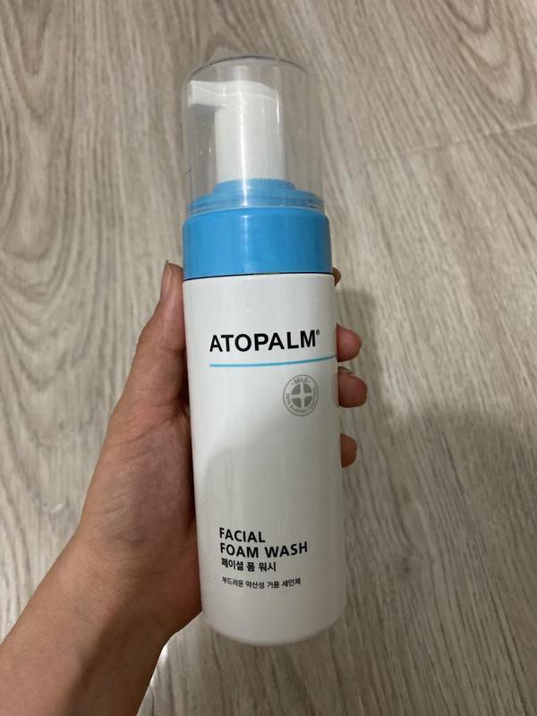 atopalm facial foam wash