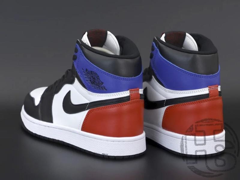 red white and blue nike retro 1