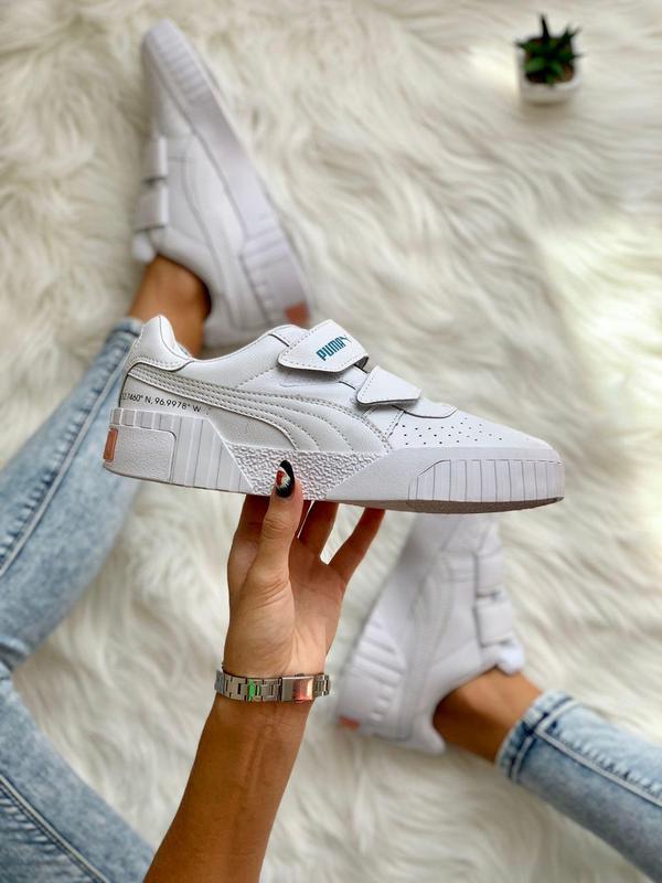 Кроссовки puma cali 2020 🆕кеды пума кали 🆕белые кожаные кроссовки ...