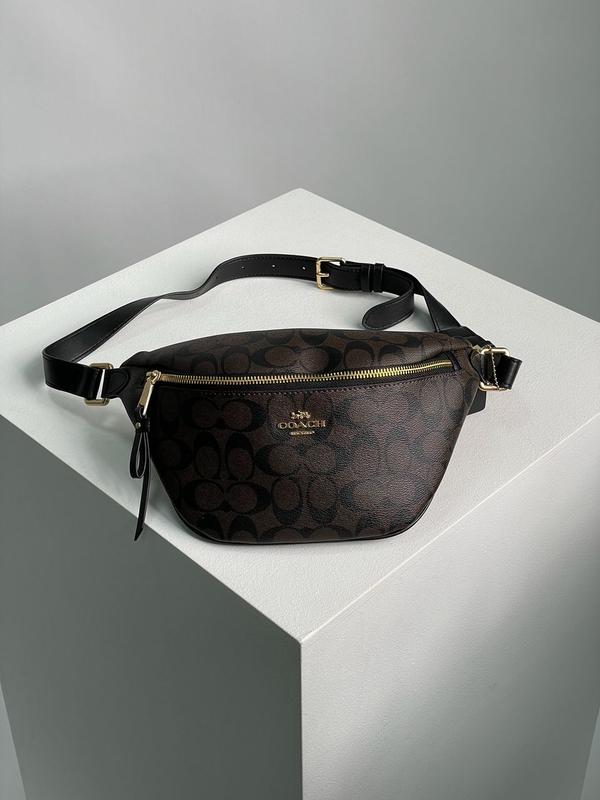 Hooded Coach Jacket Mens coach signature belt bag fanny pack brown 3400 150827250