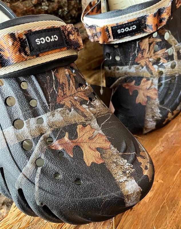 crocs tulum toe black tan echo clog realtree black crocs 2145