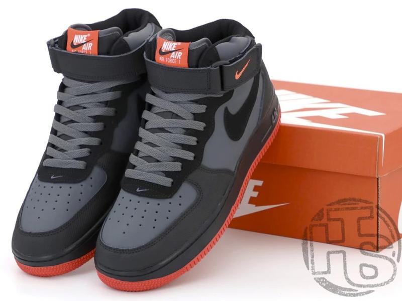 air force 1 mid hot lava