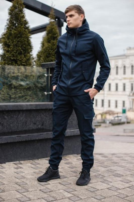 Мужской костюм синий демисезонный softshell intruder. — цена 2690 грн в ...