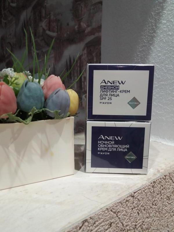 Набор денний нічний крем ліфтинг anew avon енью ейвон — цена 530 грн в ...