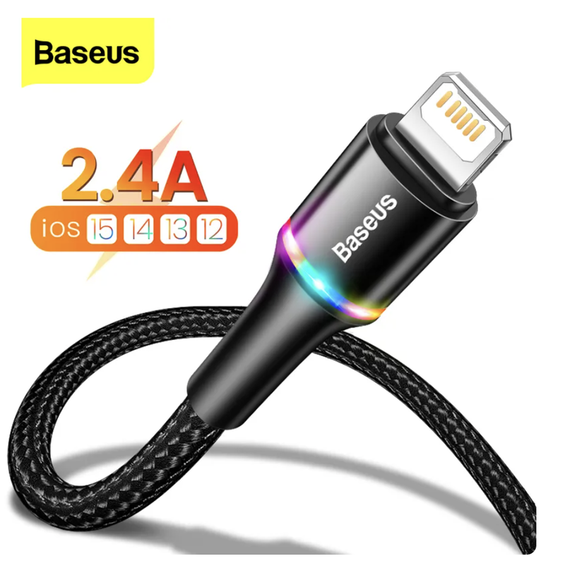 Usb-кабель baseus lighting для швидкого заряджання — цена 35 грн в ...