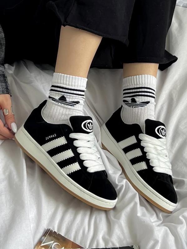 Адидас кеды черные кампус adidas campus white leather — цена 2300 грн в ...