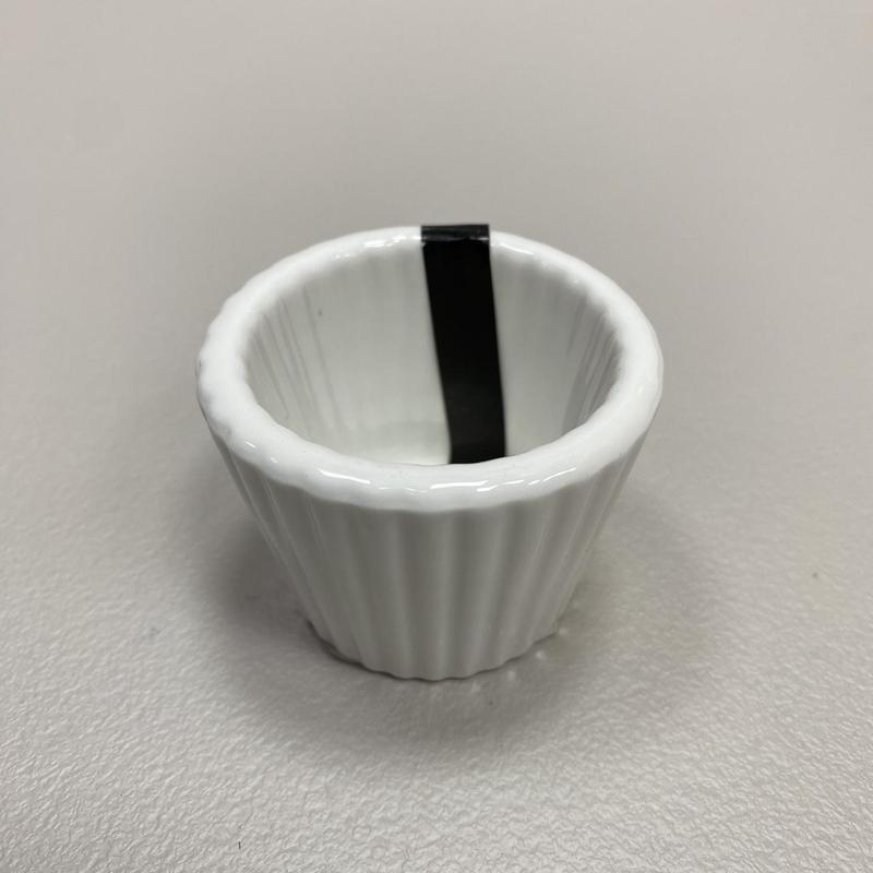 Ardesto Bowl, 40ml, porcelain, white