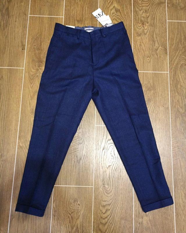 Штаны zara linen collection — цена 500 грн в каталоге Брюки Купить ...