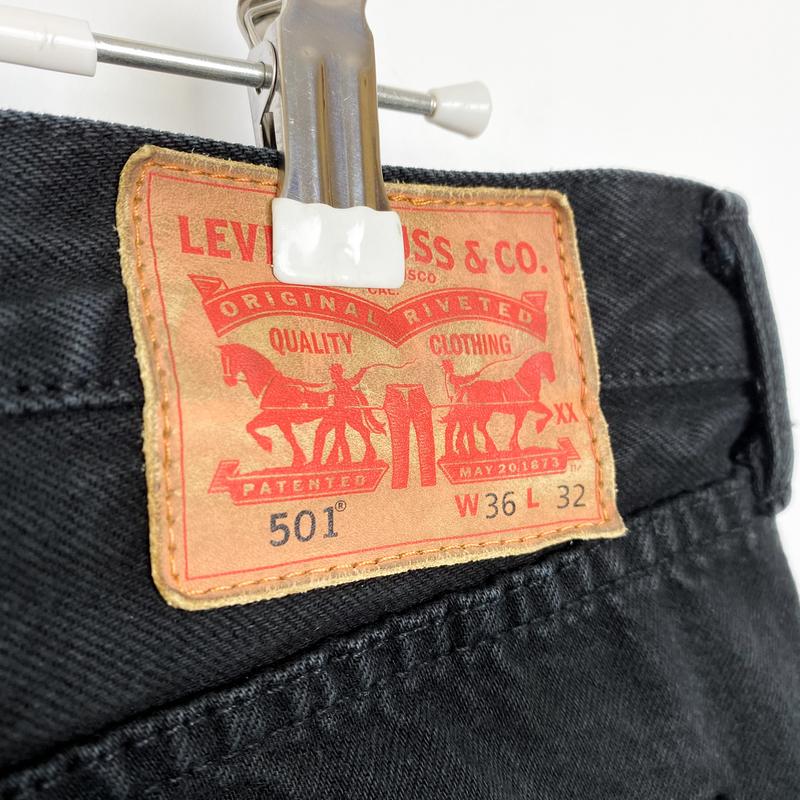 levis 501 black 0165