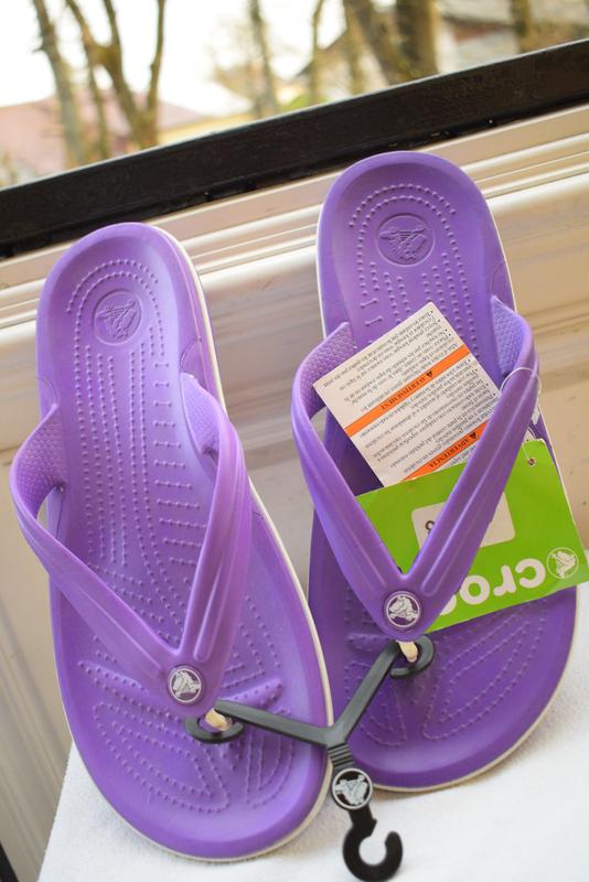 Crocs crocband purple discount