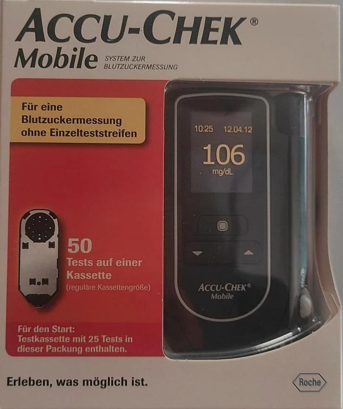 Глюкометр акку-чек мобай/accu-chek mobile — цена 550 грн в каталоге ...