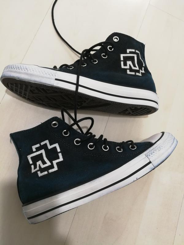 Converse rammstein кеды 39 оригинал конверсы 1 раз обуты — цена 1200 грн в  каталоге Кеды ✓ Купить женские вещи по доступной цене на Шафе | Украина  #47519776