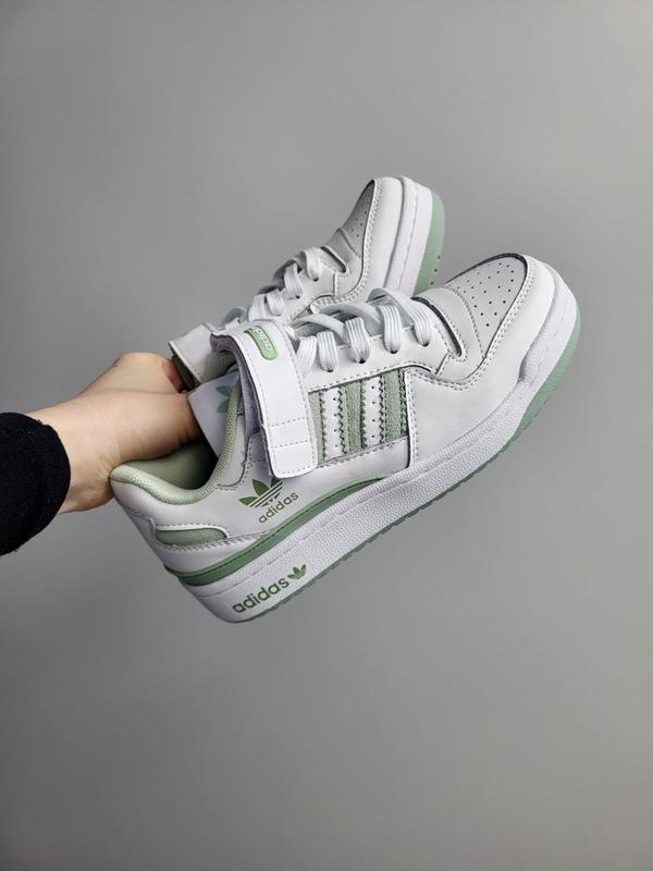 Adidas forum low green sales