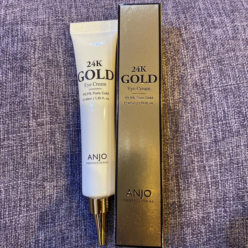 24k gold eye cream anjo