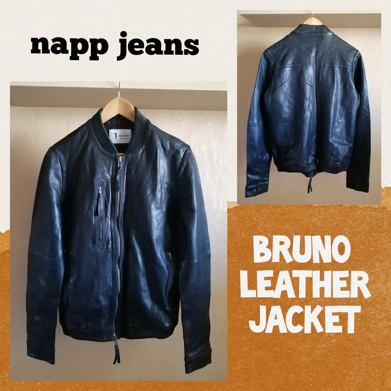 Napp jeans cheap leather jacket