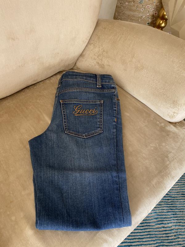 Женские оригинальные джинсы gucci. — цена 1500 грн в каталоге Джинсы ✓  Купить женские вещи по доступной цене на Шафе | Украина #47744793